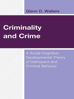 cover image of Criminality and Crime